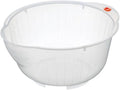 Japanese Rice Washing Bowl with Side and Bottom Drainers, Made in Japan